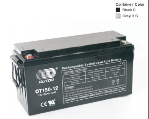 奥特多蓄电池OT150-12奥特多电池12V150AH/20HR（6-FM-150）