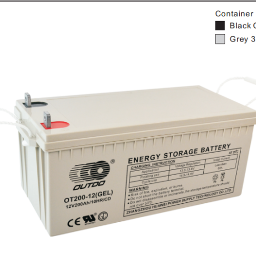 奥特多蓄电池OT200-12(GEL)奥特多电池12V200AH胶体电池