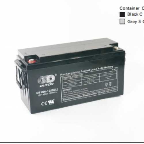 奥特多蓄电池OT150-12(GEL)奥特多电池12V150AH胶体电池