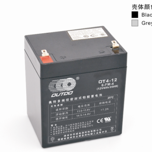 奥特多蓄电池OT4-12奥特多电池12V4AH/20HR