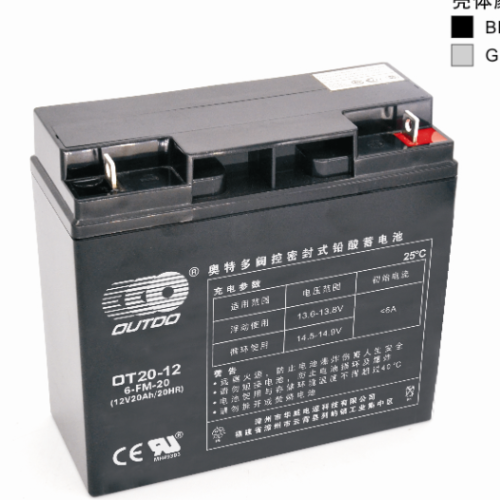 奥特多蓄电池OT20-12奥特多电池12V20AH/20HR（6-FM-20）