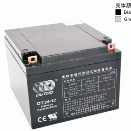 奥特多蓄电池OT24-12奥特多电池12V24AH/20HR（6-FM-24）