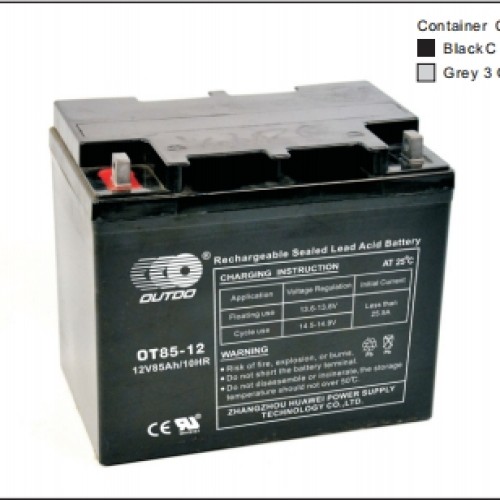 奥特多蓄电池OT85-12奥特多电池12V85AH/20HR（6-FM-85）